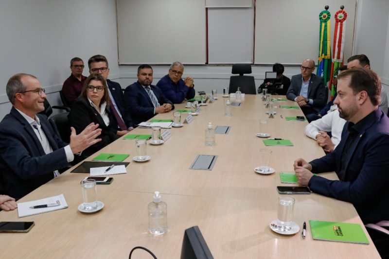 Primeira reuni&atilde;o de transi&ccedil;&atilde;o de governo em Santa Catarina aconteceu nesta segunda-feira – Foto: Divulga&ccedil;&atilde;o/ND