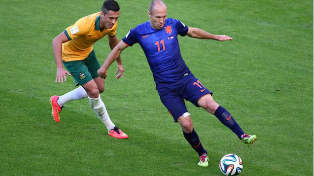 Robben brilhou na Copa de 2014 – Fifa/Diulga&ccedil;&atilde;o