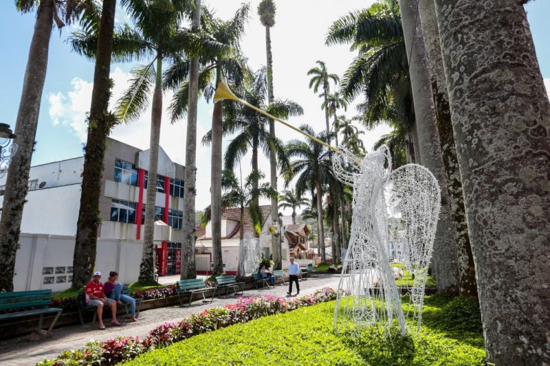 abertura do natal em Joinville