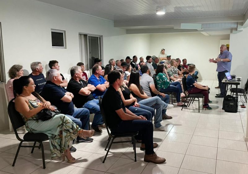 Semin&aacute;rio do Sindicato dos Produtores Rurais de Ponte Serrada contou com o apoio do Sistema FaescSenar-SC – Foto: MB Comunica&ccedil;&atilde;o/ND