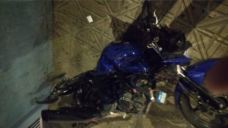 Um grave acidente ocorreu durante a noite desta quinta-feira (15) na Avenida Rio Branco, na regi&atilde;o central de Florian&oacute;polis.- Foto: Reprodu&ccedil;&atilde;o/Rede Social/ND