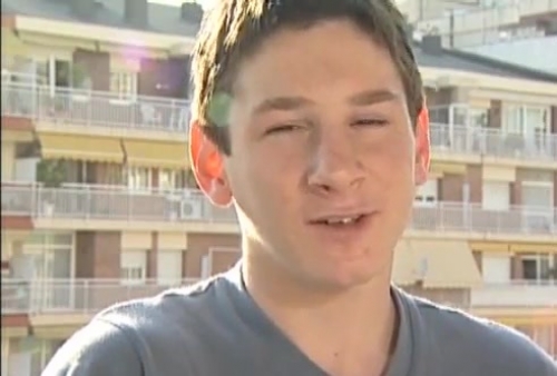 Foto de Lionel Messi, quando crian&ccedil;a, retirado do site Laranjas – Foto: Divulga&ccedil;&atilde;o/ND