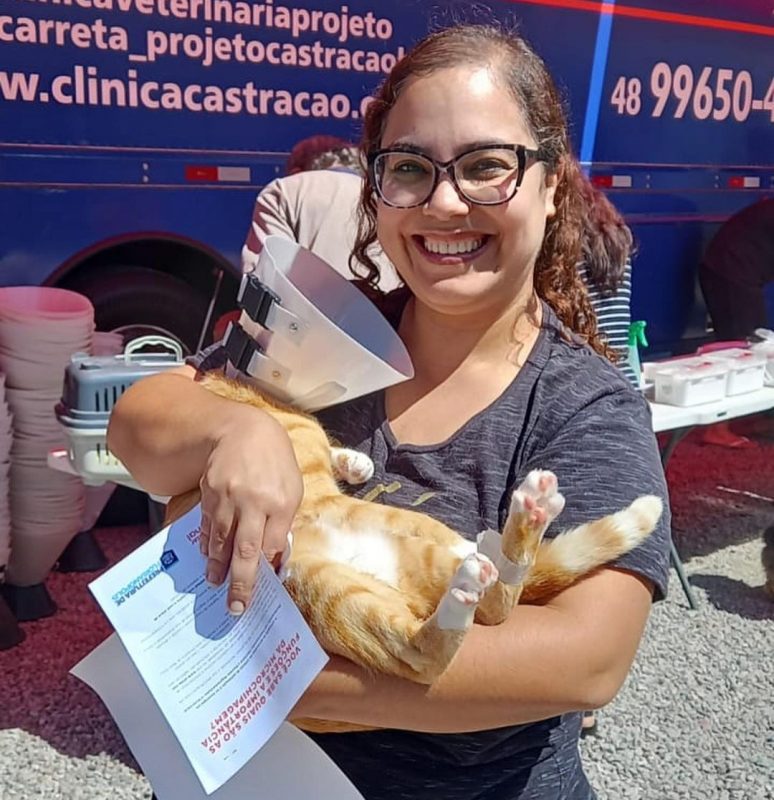 Tutores precisam aguardar no local at&eacute; o final do procedimento – Foto: @dibeapmf/Instagram/Reprodu&ccedil;&atilde;o/ND