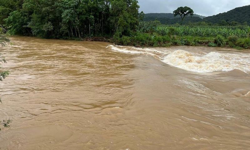 Grande volume de chuva foi registrado em apenas uma semana – Foto: Prefeitura de Joinville/Divulga&ccedil;&atilde;o