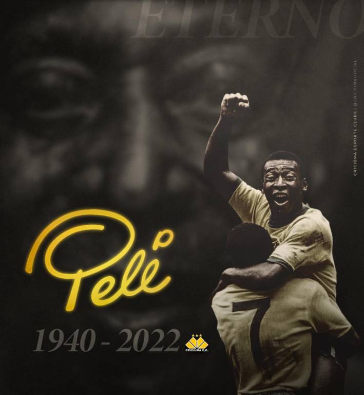 PELÉ MORRE AOS 82 ANOS. OBRIGADO POR TUDO E DESCANSE EM PAZ, REI