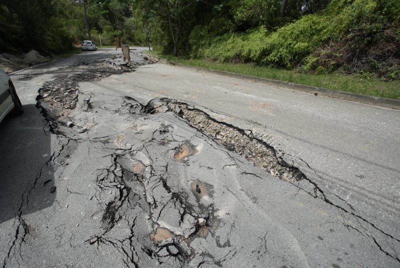 Rua Maestro Vila Lobos, no Jo&atilde;o Paulo, foi bastante afetada – Foto: Leonardo Sousa/PMF/Divulga&ccedil;&atilde;o/ND