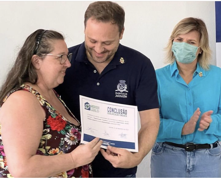 Joinville em 2022 chega a marca de 2,5 mil certificados de regulariza&ccedil;&atilde;o fundi&aacute;ria. – Foto: Divulga&ccedil;&atilde;o Internet