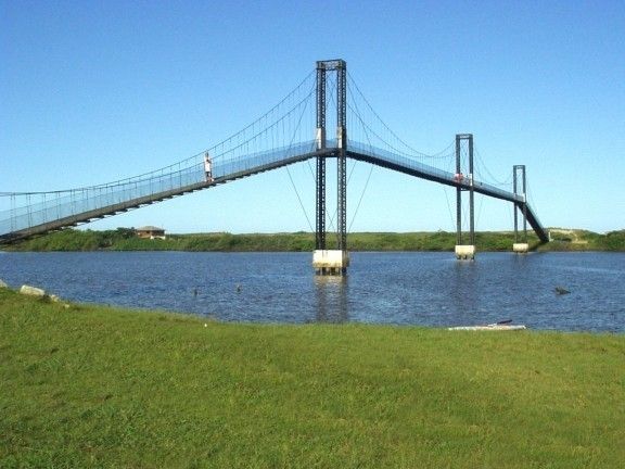 Ponte Pênsil &#8211; Foto: Prefeitura de Barra Velha/Divulgação