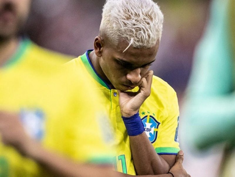 Rodrygo evitou falar de Messi