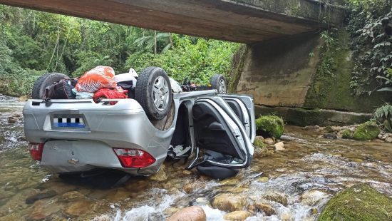 Homens Que Morreram Após Carro Capotar E Cair Em Rio Na Divisa De SC E ...