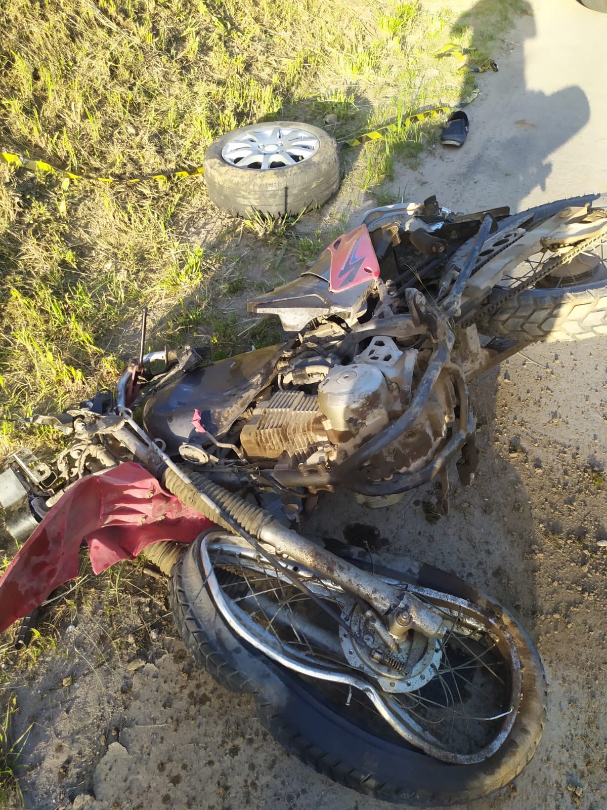 FOTOS: Homem morre em acidente entre carro e moto em Brusque; vítima é  identificada