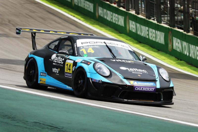 Vice-Campe&atilde;o: Andr&eacute; Gaidzinski acelerou em 2022 na Porsche Cup Brasil – Foto: Luca Bassani / Porsche Cup Brasil