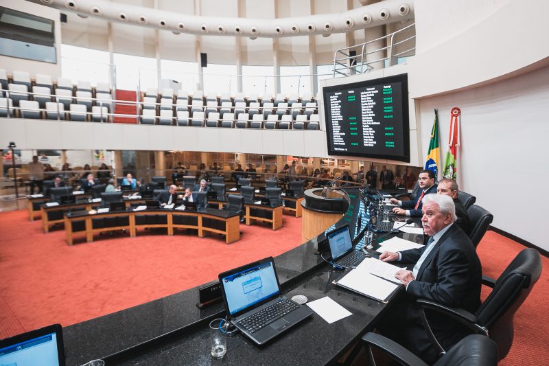 Mesa diretora da Assembleia aprovou a doa&ccedil;&atilde;o de R$ 5 milh&otilde;es para a Defesa Civil – Foto: Assessoria Alesc/Divulga&ccedil;&atilde;o/ND