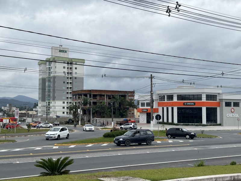 Prefeitura de Gaspar vai fazer altera&ccedil;&atilde;o em trecho perigoso – Foto: Divulga&ccedil;&atilde;o/Prefeitura de Gaspar/ND