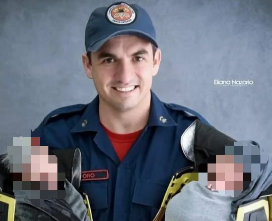 Foi identificado como cabo Teodoro o bombeiro desaparecido nas &aacute;guas de Navegantes – Foto: Reprodu&ccedil;&atilde;o/ND