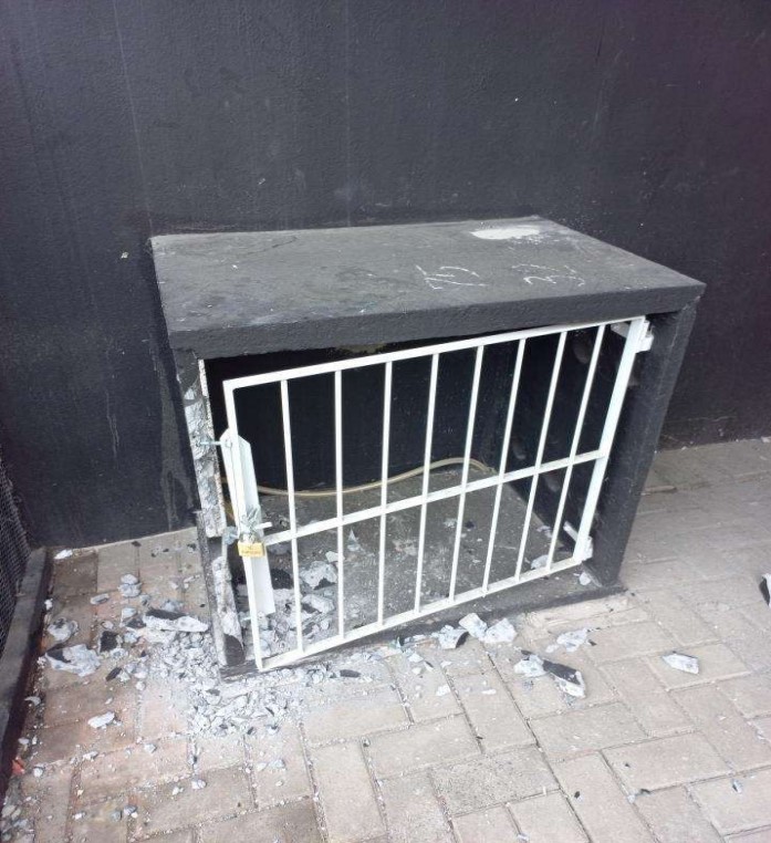 Suspeito disse aos policiais que pensava que o local estivesse abandonado – Foto: Pol&iacute;cia Militar/Divulga&ccedil;&atilde;o/ND