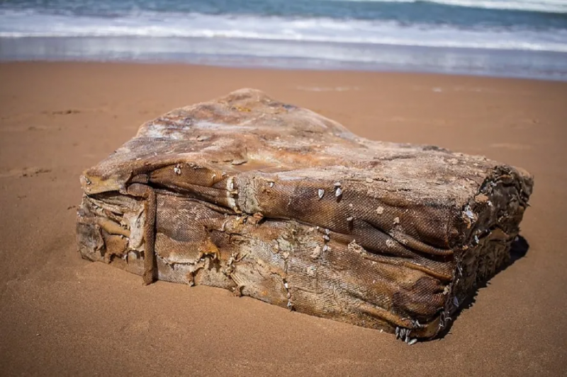 Fardo pode ter mais de 60 anos – Foto: @naragentil/Instagram/Reprodu&ccedil;&atilde;o/ND