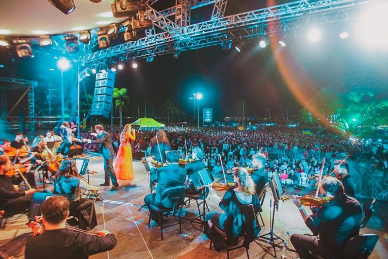 Camerata Florian&oacute;polis far&aacute; uma agenda intensa de shows gratuitos por diversas cidades catarinenses no encerramento da temporada 2023 – Foto: Luis Gustavo Debiasi/ND