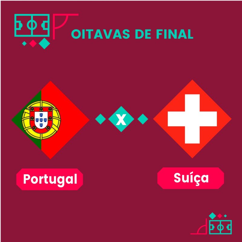 Portugal x Suíça ao vivo e online; saiba horário e onde assistir