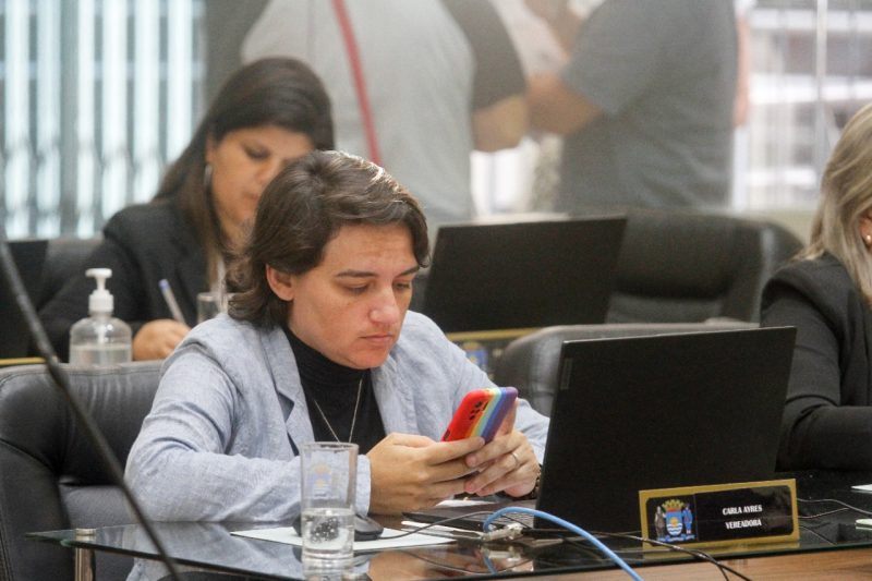 Carla Ayres acusou o vereador Marquinhos de ass&eacute;dio sexual – Foto: Leo Munhoz/ND