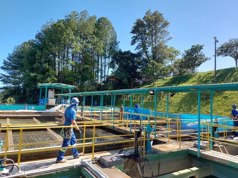 SC tem cobertura de servi&ccedil;os de esgoto para 26% da popula&ccedil;&atilde;o – Foto: Divulga&ccedil;&atilde;o/Casan/Reprodu&ccedil;&atilde;o/ND