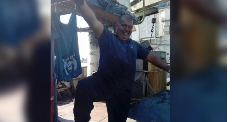 Pescador morreu em naufr&aacute;gio na praia do P&acirc;ntano do Sul, em Florian&oacute;polis, no dia 22 de dezembro – Foto: Reprodu&ccedil;&atilde;o/ND