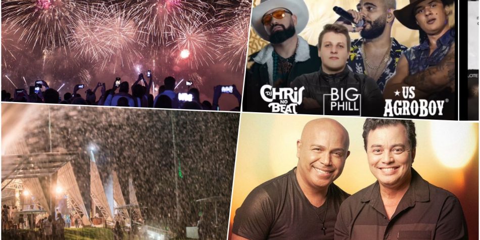 Shows, DJs, fogos e comidas: veja as festas de Réveillon em Chapecó, Itá, São Carlos e Piratuba