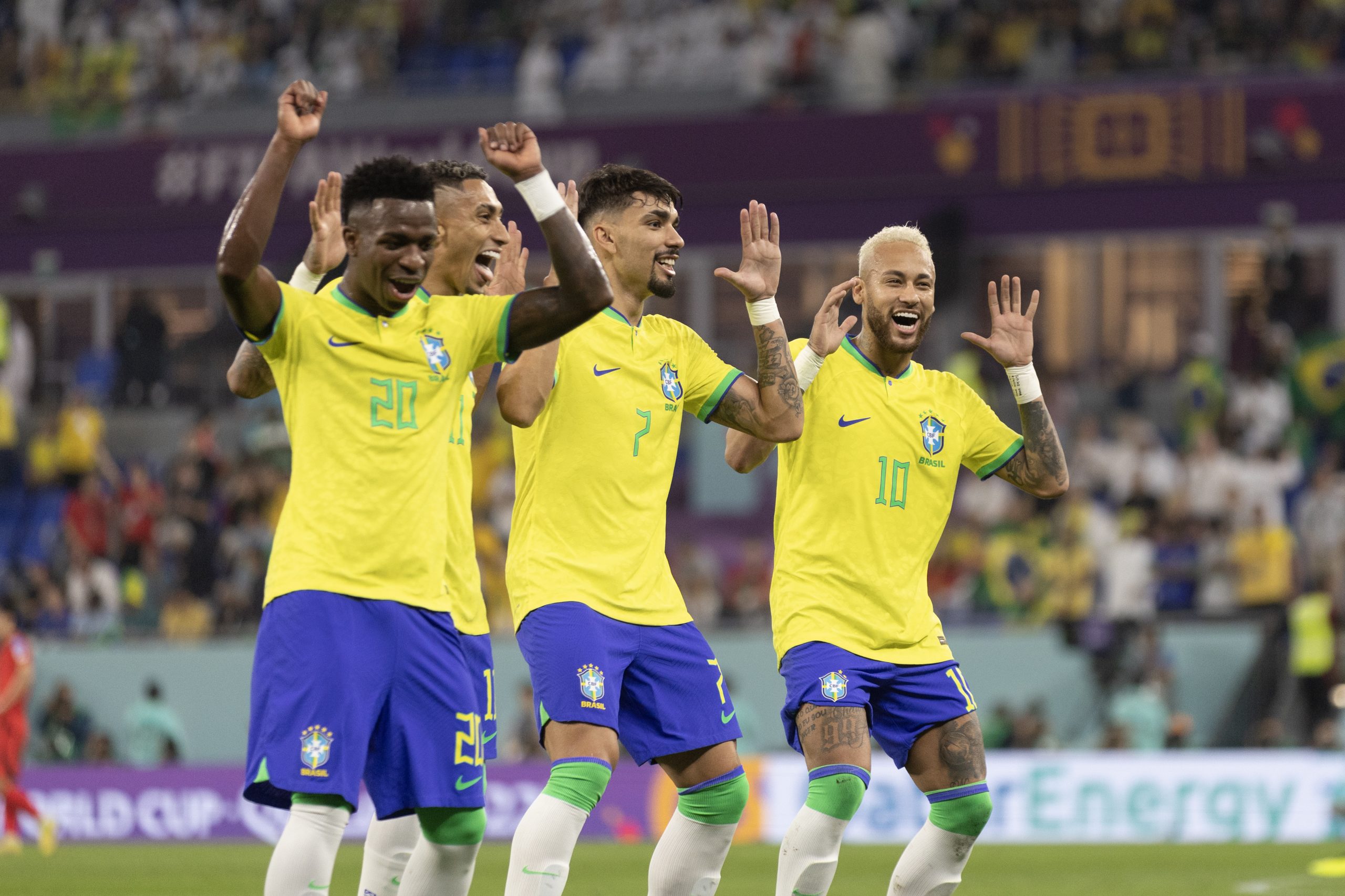 Brasil 4 x 1 Coreia do Sul 🏆 Copa do Mundo Catar 2022 ⚽ melhores