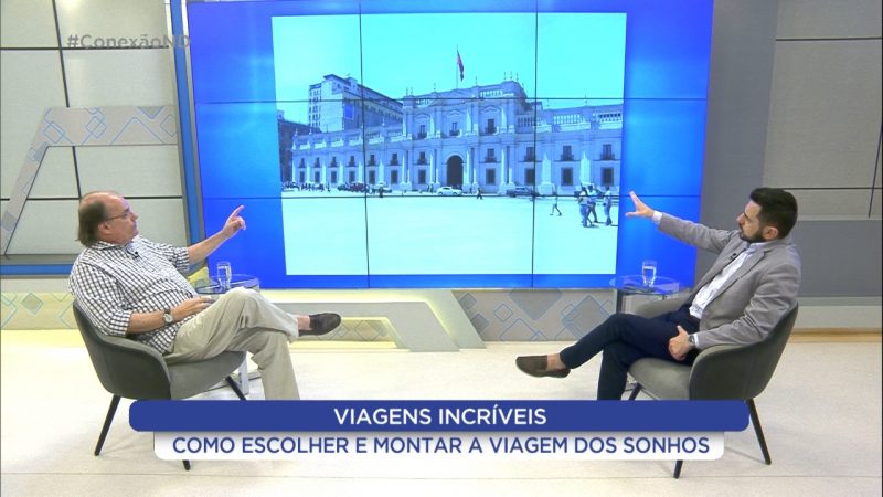 Conex&atilde;o ND desta quarta debate sobre turismo e viagens internacionais – Foto: Reprodu&ccedil;&atilde;o/NDTV
