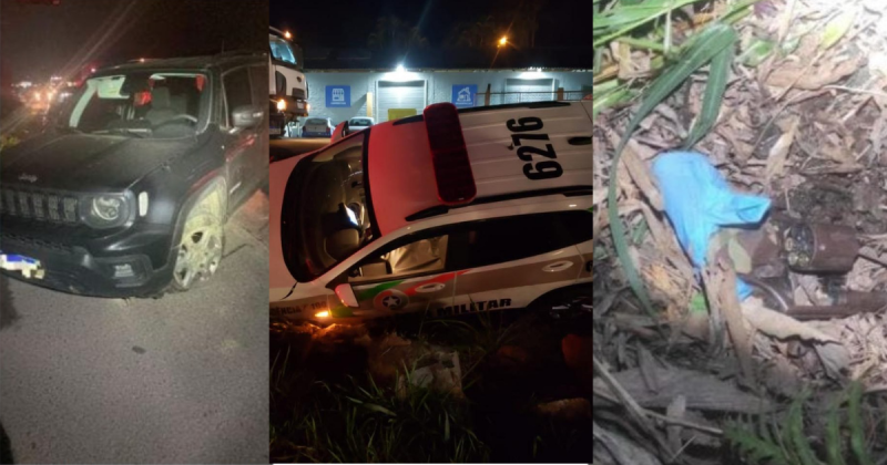 Policiais perseguiram os criminosos – Foto: Reprodu&ccedil;&atilde;o/ND