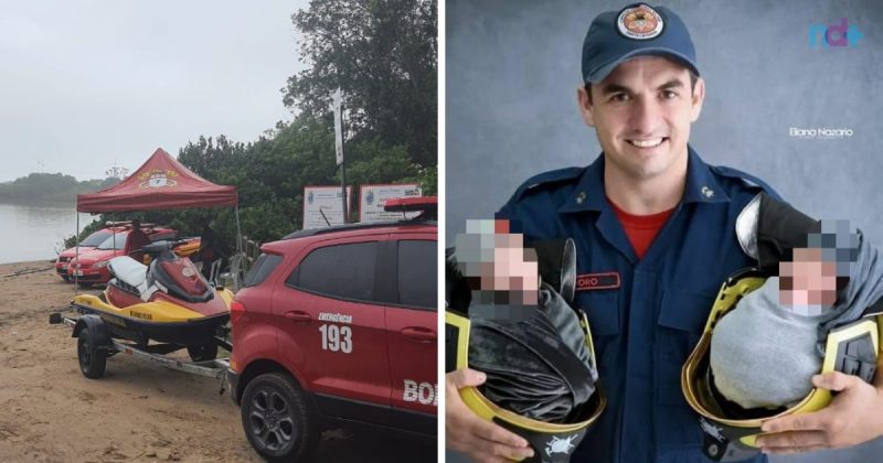 Buscas pelo Cabo Teodoro, que desapareceu na manh&atilde; de quinta-feira (1&deg;), s&atilde;o retomadas – Foto: Reprodu&ccedil;&atilde;o/ND