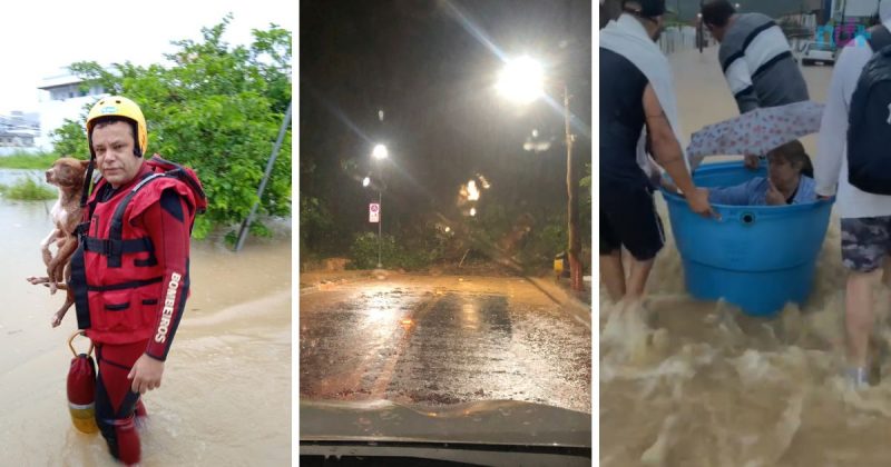 Chuva instaura caos no Litoral Norte de Santa Catarina – Foto: Reprodu&ccedil;&atilde;o/ND