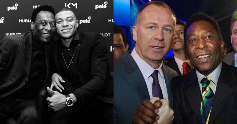 Craques do futebol prestam homenagens a Pel&eacute; – Foto: Reprodu&ccedil;&atilde;o/ND