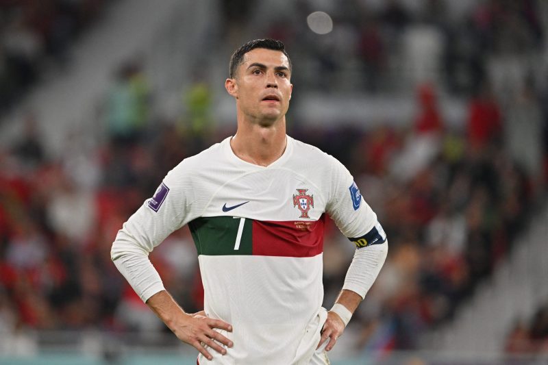 Cristiano Ronaldo alvo de bullying &#8211; Foto: Alberto PIZZOLI / AFP / ND