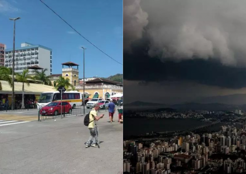 A chuva deve continuar? Veja como fica o tempo neste final de semana em Santa Catarina
