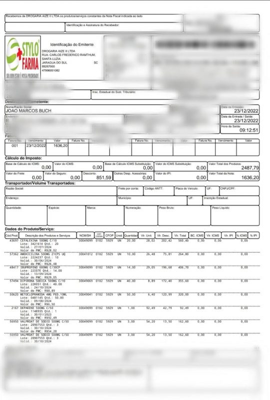 Juiz gastou mais de R$ 1,6 mil nos medicamentos – Foto: Jo&atilde;o Marcos Buch/Arquivo Pessoal/ND