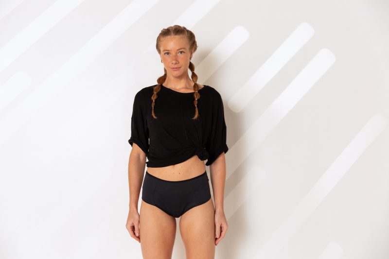 Empresas de SC desenvolvem tecnologia in&eacute;dita para produzir calcinhas absorventes – Foto: Diklatex/Divulga&ccedil;&atilde;o/ND