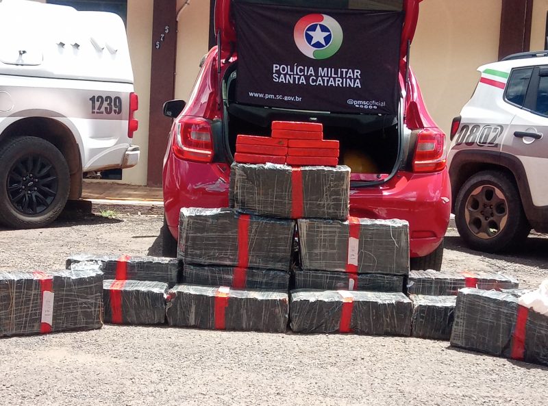 Droga foi apreendida em Formosa do Sul – Foto: Pol&iacute;cia Militar/ND