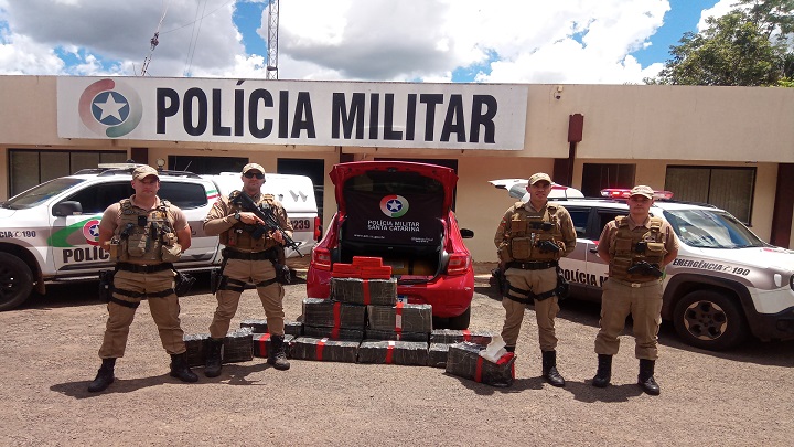 Droga foi apreendida em Formosa do Sul – Foto: Pol&iacute;cia Militar/ND