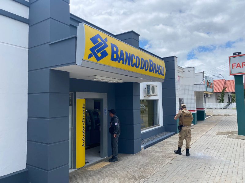 Assalto em Doutor Pedrinho – Foto: Moisés Stuker/NDTV