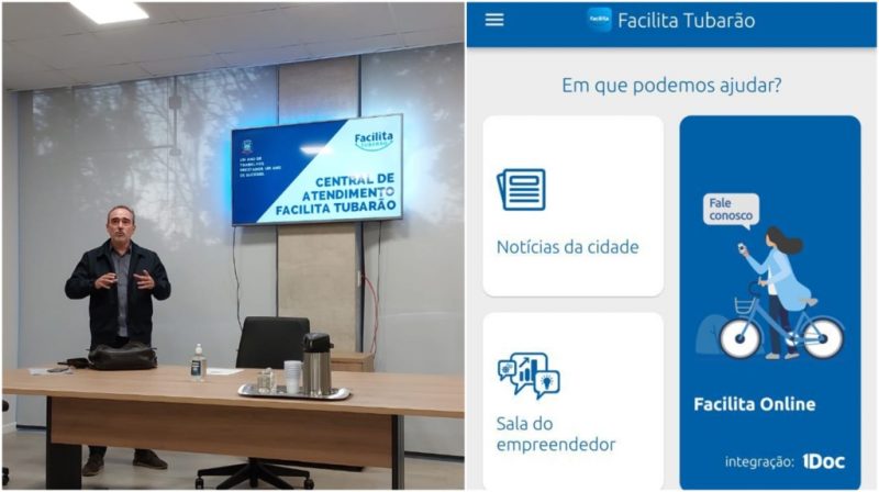 O sistema que desburocratiza a vida do cidad&atilde;o de Tubar&atilde;o agora informa sobre o grau de risco em caso de cheias do rio que corta a cidade. – Foto: Divulga&ccedil;&atilde;o