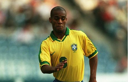 Fl&aacute;vio Concei&ccedil;&atilde;o em a&ccedil;&atilde;o pela Sele&ccedil;&atilde;o – Foto: Arquivo pessoal