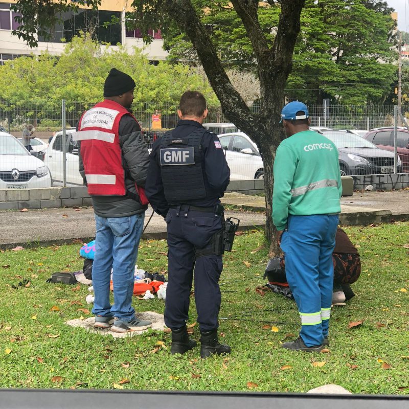 For&ccedil;a-tarefa DOA durante abordagem em Florian&oacute;polis