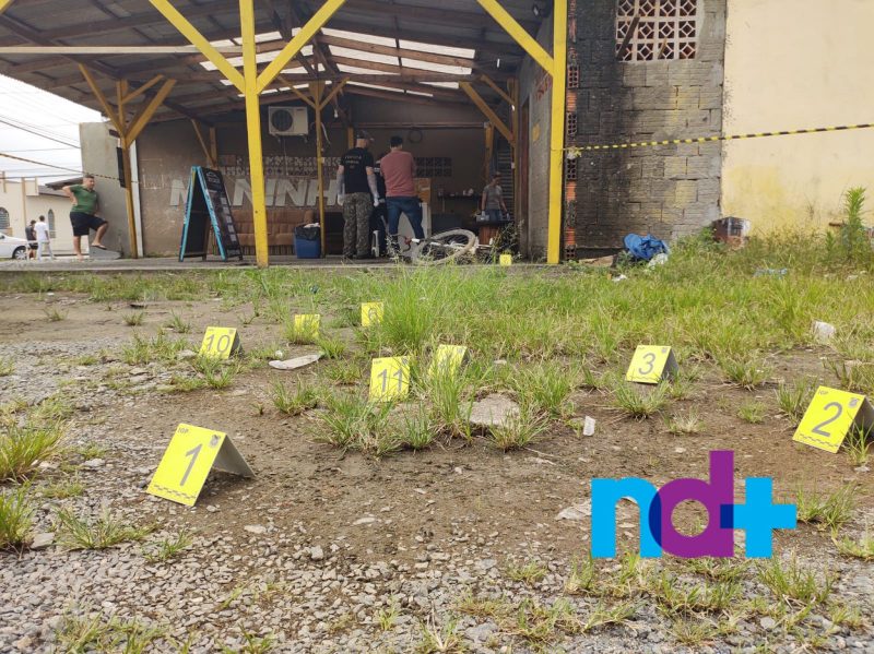 Foram no m&iacute;nimo 13 disparos realizados contra a v&iacute;tima – Foto: Adriano Mendes/NDTV