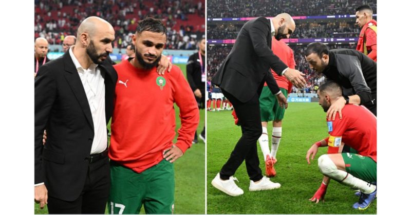 Nas imagens, Tite consolando os jogadores brasileiros&hellip; s&oacute; que n&atilde;o! – Foto: Reprodu&ccedil;&atilde;o