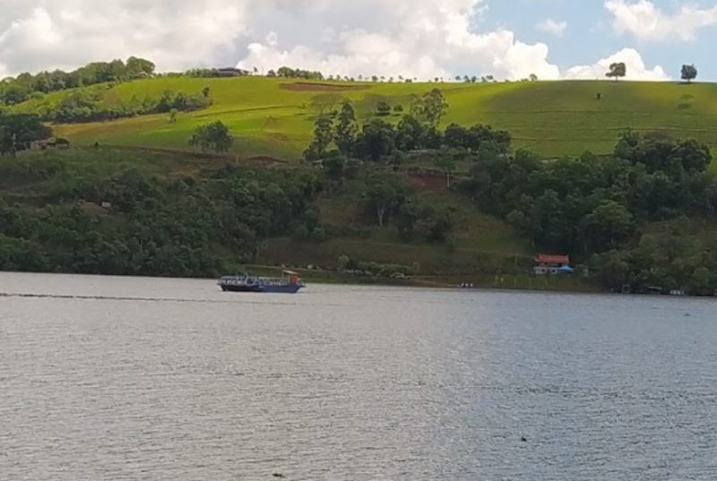 O homem havia desaparecido ainda no domingo (4) e foi encontrado por um balseiro. &mdash; Foto: Google Maps/Reprodu&ccedil;&atilde;o/ND