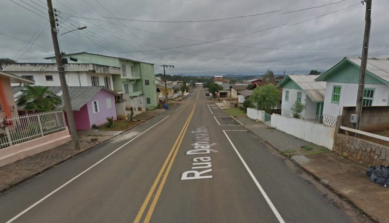 The crime took place in Campos Novos.  – Photo: Google Street View/Reproduction/ND