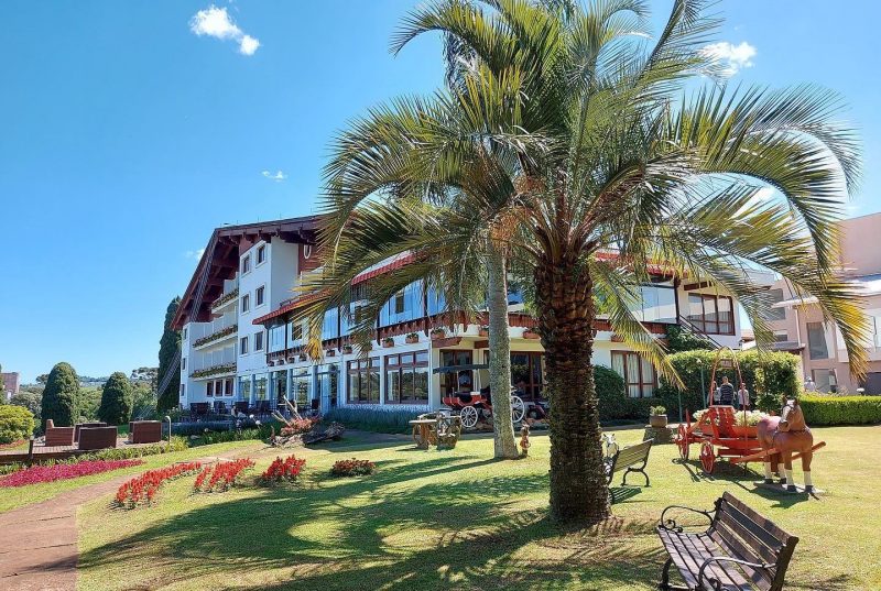 Hotel Renar em Fraiburgo – Foto: Hotel Renar/Divulga&ccedil;&atilde;o