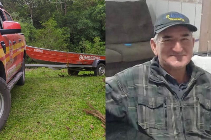 Vicente foi encontrado morto em rio de Mafra – Foto: CBM/Internet/Arte ND