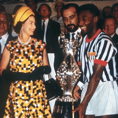 O Rei e a Rainha&nbsp; no Maracan&atilde;